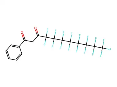 1-Phenyl-2H,2H-perfluoroundecane-1,3-dione structure