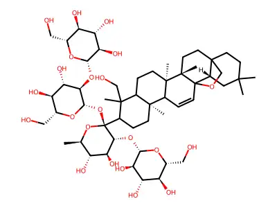 Songarosaponin C structure