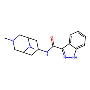 吲地司琼 structure
