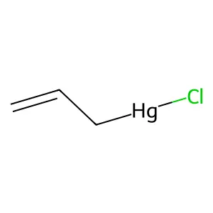 Mercury, chloro-2-propenyl- structure