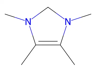 1,3,4,5-Tetramethyl-2,3-dihydro-1H-imidazole structure