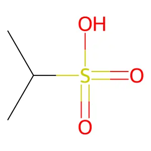 异丙磺酸 structure