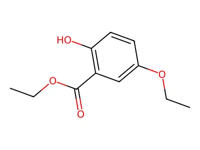 Ethyl 5-ethoxy-2-hydroxybenzoate structure