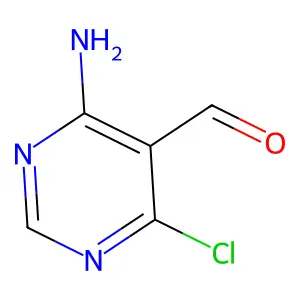 4-氨基-6-氯嘧啶-5-甲醛 structure