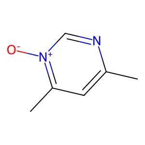 4,6-Dimethyl-1-oxidopyrimidin-1-ium structure