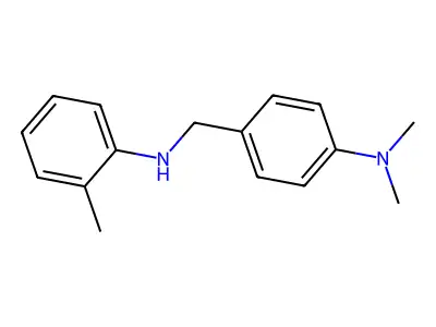 N4,N4-Dimethyl-N-alpha-(O-tolyl)-toluene-alpha,4-diamine structure