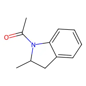 (S)-1-(2-Methylindolin-1-yl)ethan-1-one structure