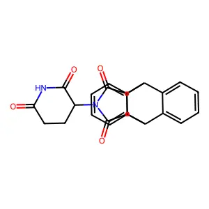 (2,6-dioxo-3-piperidyl)[?]dione structure