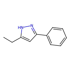 3(5)-Ethyl-5(3)-phenylpyrazole structure