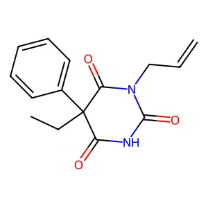 5-Ethyl-6-hydroxy-5-phenyl-3-(prop-2-en-1-yl)pyrimidine-2,4(3H,5H)-dione structure
