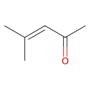 异丙叉丙酮 structure