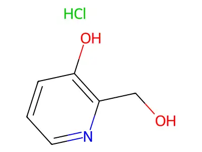 3-Hydroxy-2-(hydroxymethyl)pyridine hydrochloride structure