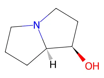(1r,7Ar)-hexahydro-1h-pyrrolizin-1-ol structure