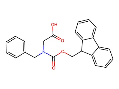 Fmoc-N-benzylglycine structure