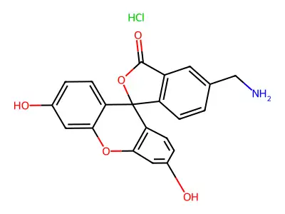 5-(Aminomethyl)fluorescein structure