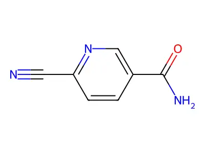 6-Cyanonicotinamide structure
