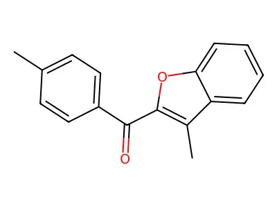 (3-Methyl-1-benzofuran-2-yl)(4-methylphenyl)methanone structure