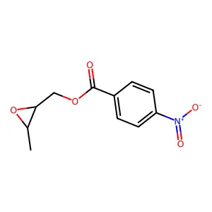 (3-Methyloxiran-2-yl)methyl 4-nitrobenzoate structure