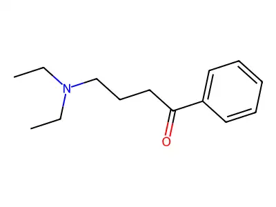 4-(二乙氨基)-1-苯基-1-丁酮 structure