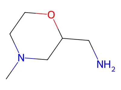 (R)-(4-Methylmorpholin-2-yl)methanamine structure