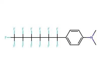 N,N-Dimethyl-4-(tridecafluorohexyl)aniline structure