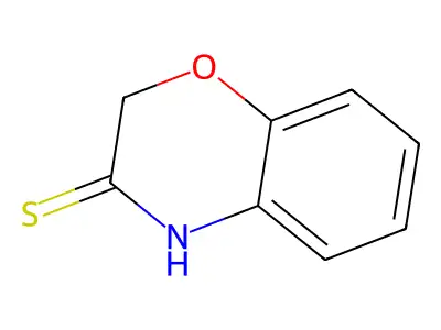 2H-1,4-benzoxazine-3(4H)-thione structure