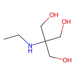 2-(Ethylamino)-2-(hydroxymethyl)propane-1,3-diol structure
