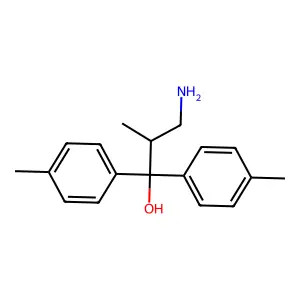 Benzhydrol, alpha-(2-amino-1-methylethyl)-4,4'-dimethyl- structure