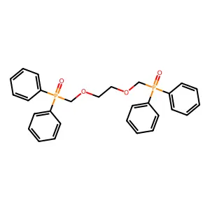 1,2-Bis(diphenylphosphinylmethoxy)ethane structure