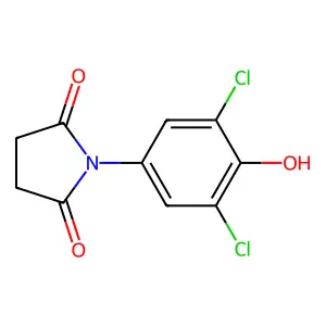 N-(3,5-二氯-4-羟基苯基)琥珀酰亚胺 structure