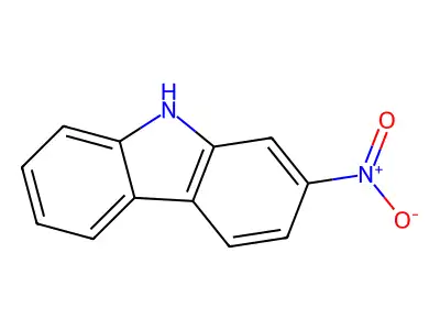 2-Nitrocarbazole structure