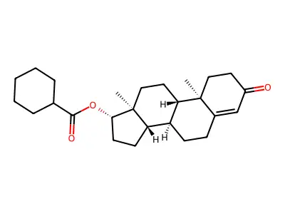 环己甲酸睾酮 structure