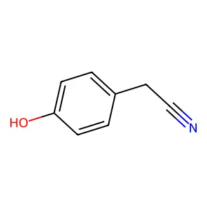 4-羟基苯乙腈 structure