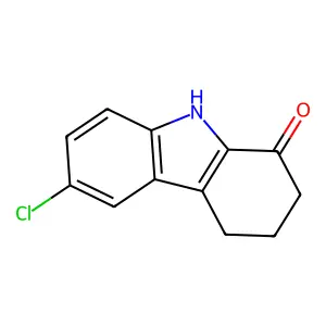 6-Chloro-2,3,4,9-tetrahydro-1H-carbazol-1-one structure