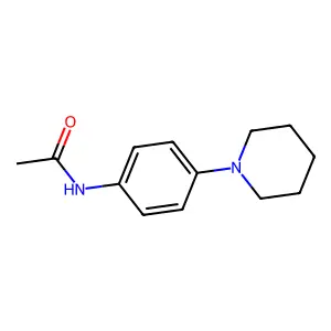 N-(4-(1-Piperidinyl)phenyl)acetamide structure