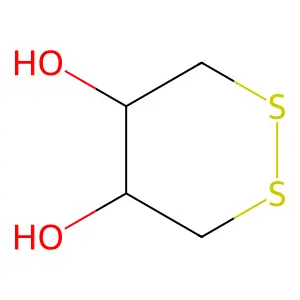 Trans-4,5-dihydroxy-1,2-dithiacyclohexane structure
