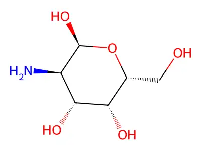 alpha-D-Galactosamine structure
