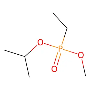 Phosphonic acid, ethyl-, methyl 1-methylethyl ester structure