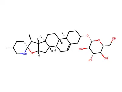 Solasodine glucoside structure
