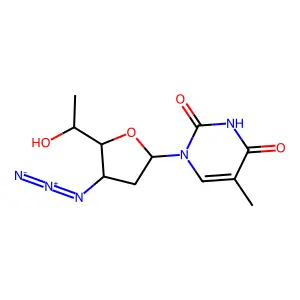 5'Me-taloAZT structure