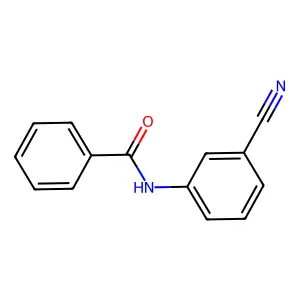 N-(3-cyanophenyl)benzamide structure