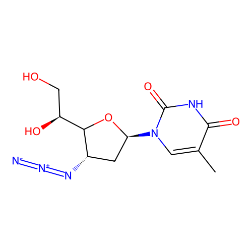 5'OHCH2taloAZT structure