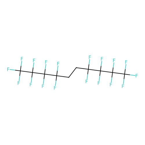 Decane, 1,1,1,2,2,3,3,4,4,7,7,8,8,9,9,10,10,10-octadecafluoro- structure