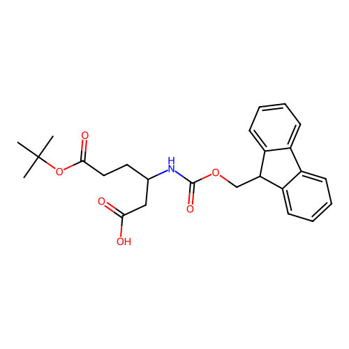 Fmoc-beta-HoGlu(OtBu)-OH Fmoc-L-beta-homoglutamic acid 6 structure