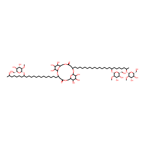 Cycloviracin B1 structure