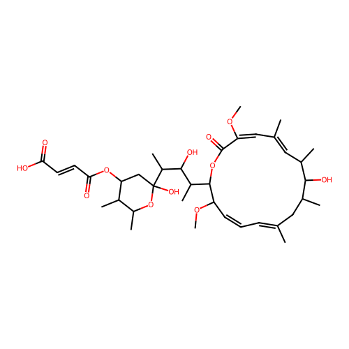 23-Deethyl-2-demethyl-2-methoxy-23-methylhygrolidin structure