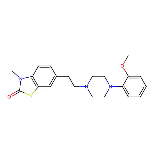 5-HT1A modulator 1 structure