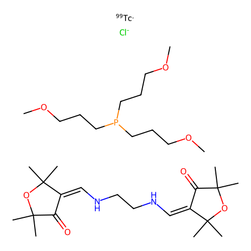 Technetium Tc 99m Furifosmin structure