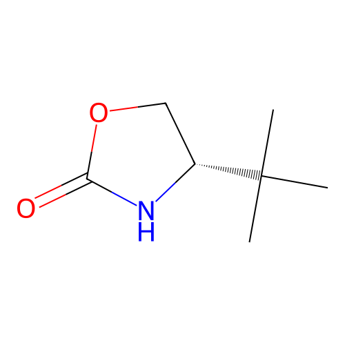 (S)-4-tert-butyloxazolidin-2-one structure