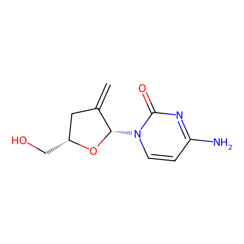 2'CH2ddC structure